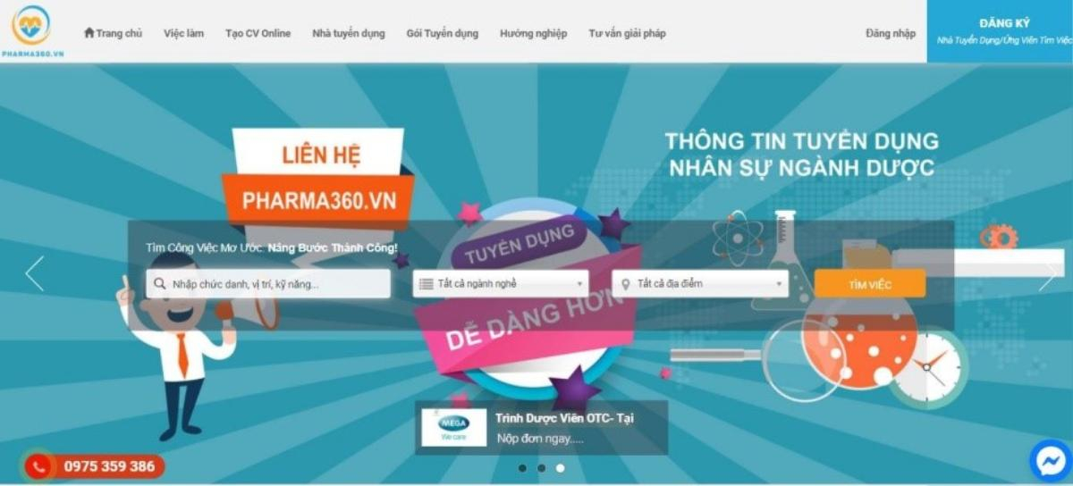 Pharma 360 - Trang thông tin tuyển dụng nhân sự ngành Dược uy tín Ảnh 1