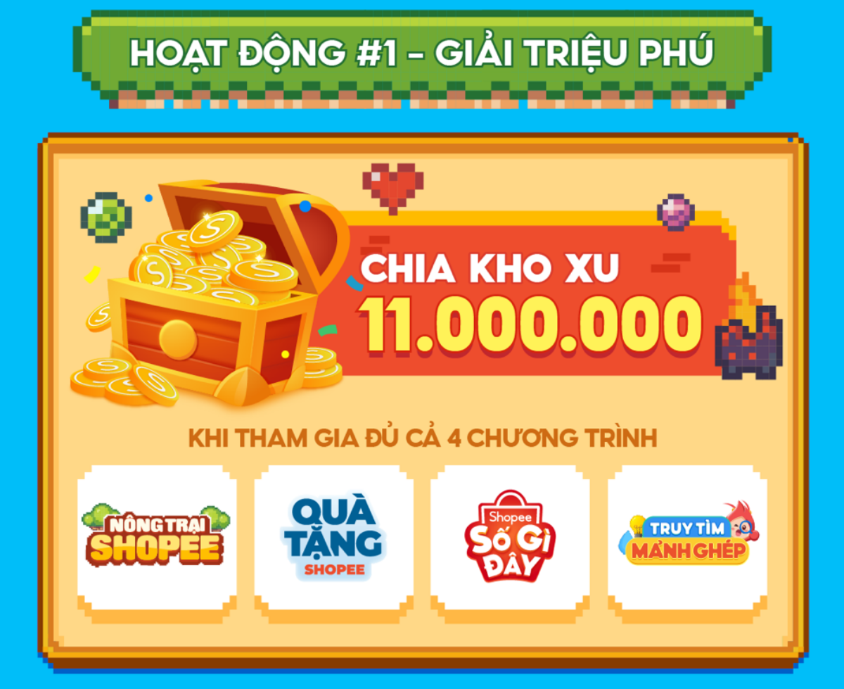 Giải trí thả ga, rinh kho xu và Smartphone mãnh thú duy nhất hôm nay tại Siêu Hội Săn Thưởng của Shopee Ảnh 2