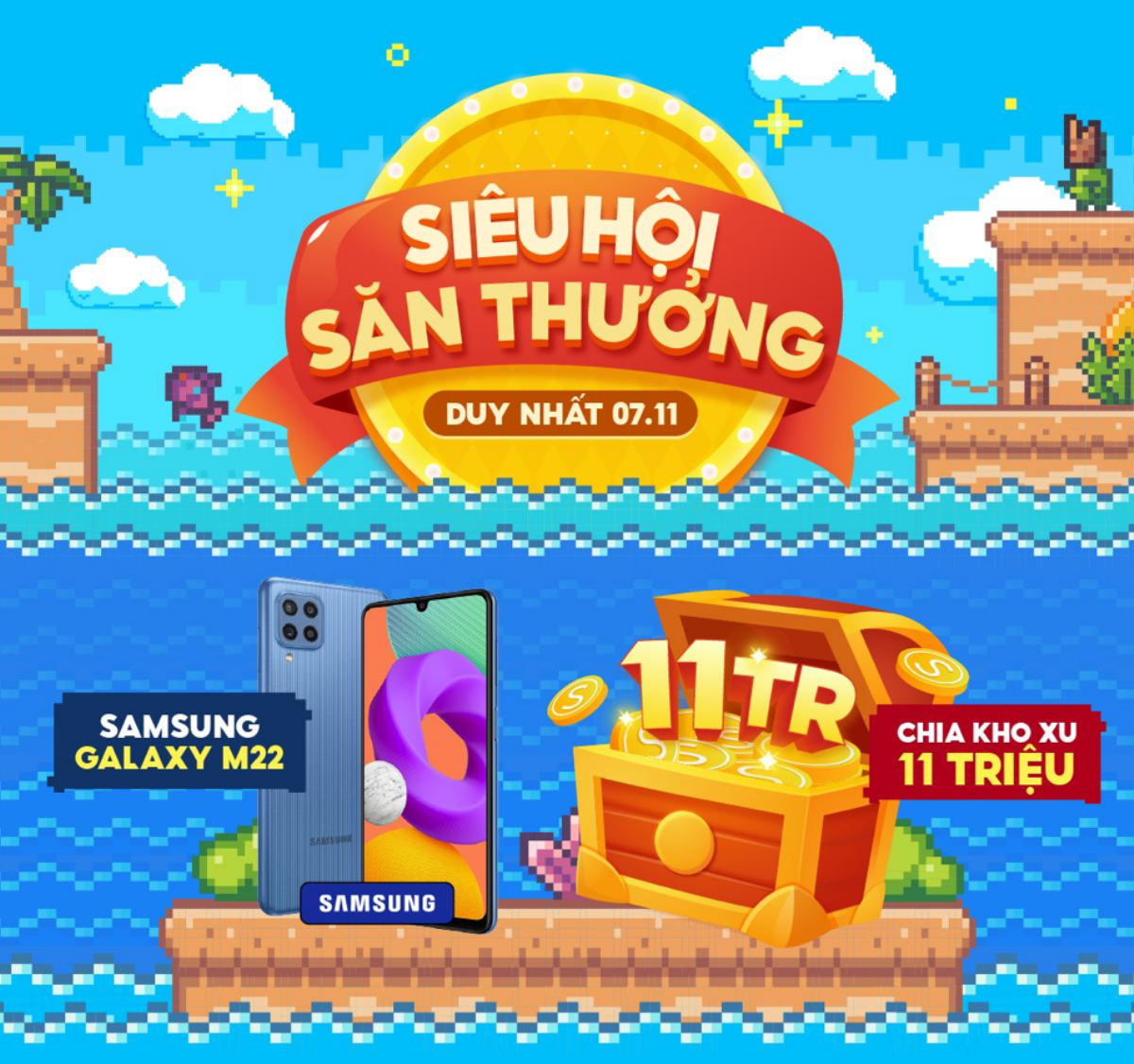 Giải trí thả ga, rinh kho xu và Smartphone mãnh thú duy nhất hôm nay tại Siêu Hội Săn Thưởng của Shopee Ảnh 1