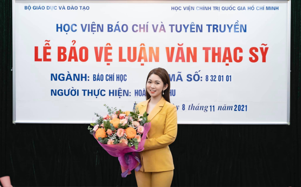 CEO 9x với tấm bằng thạc sỹ Phát thanh - Truyền hình bày tỏ quan điểm về việc học: 'Còn thở là còn học!' Ảnh 2