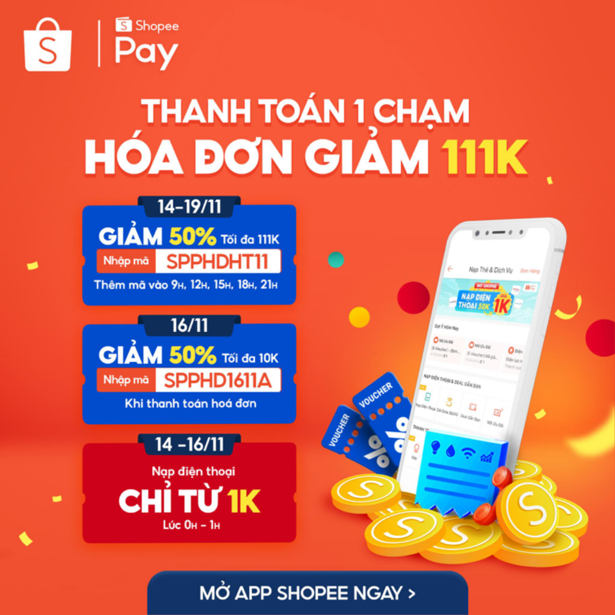 'Quẹo lựa' ti tỉ ưu đãi siêu xịn mịn tại sự kiện ShopeePay Day tháng 11 Ảnh 2