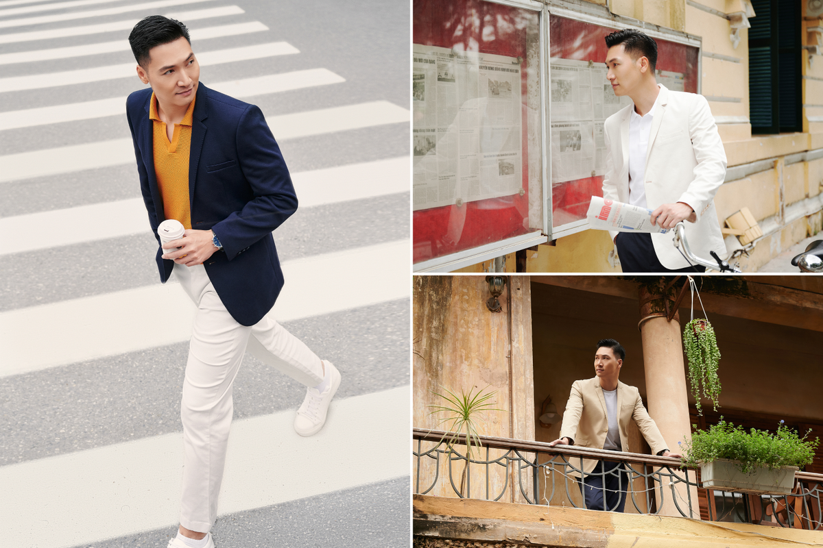 Mạnh Trường cực bảnh với BST Blazer mới nhất từ thương hiệu thời trang Routine Ảnh 1