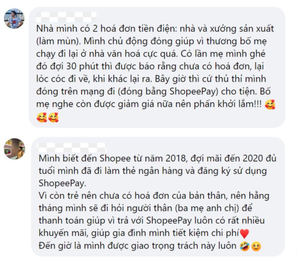 Vào mà xem dân tình khoe hàng nghìn chiếc hóa đơn điện nước thanh toán bằng ShopeePay Ảnh 2