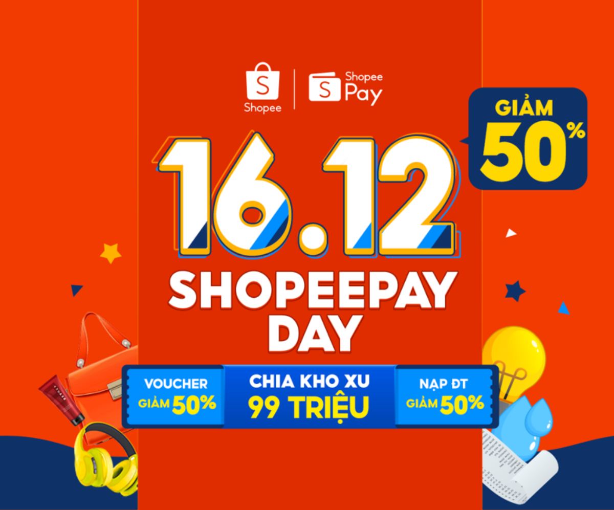 Rộn ràng mua sắm cuối năm với 8 ưu đãi khủng tại Ngày hội ShopeePay Day 16.12 Ảnh 1