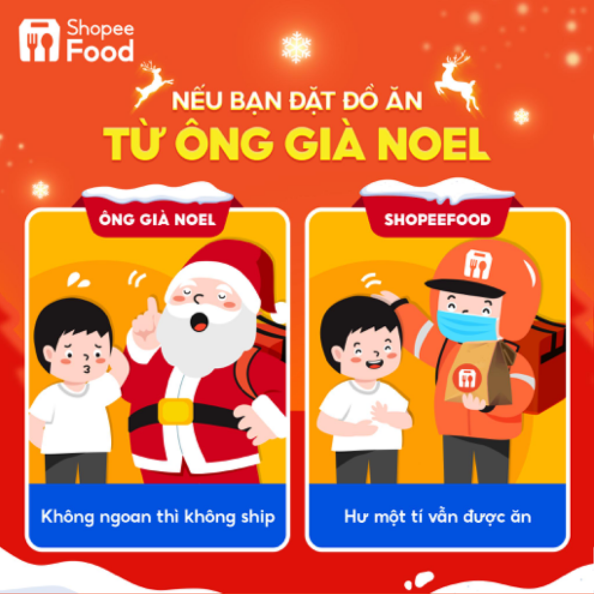 Ông già Noel ShopeeFood 'gõ cửa', bạn đã nhận quà chưa? Ảnh 4