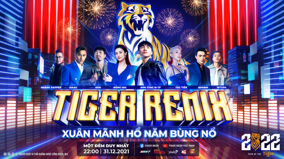 Tiger Remix 2022 – Đại nhạc hội thực tế ảo hứa hẹn công phá mọi kỷ lục để chào đón năm mãnh hổ bùng nổ Ảnh 1