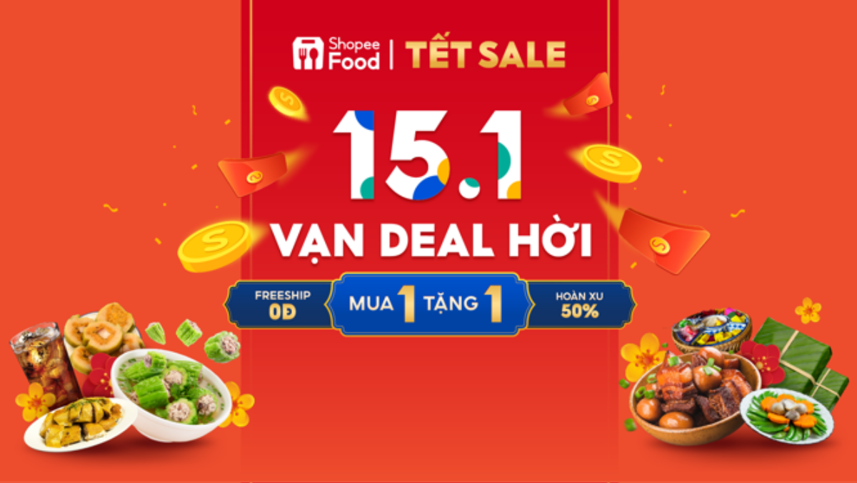 Bí quyết tổ chức tiệc đón năm mới cùng loạt deal 'xịn' từ ShopeeFood Ảnh 1