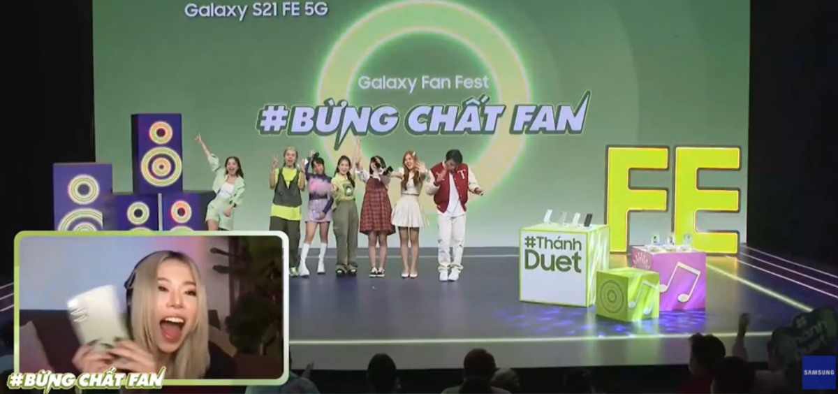 Thánh Duet đã chính thức lộ diện tại sự kiện Galaxy Fan Fest Ảnh 4