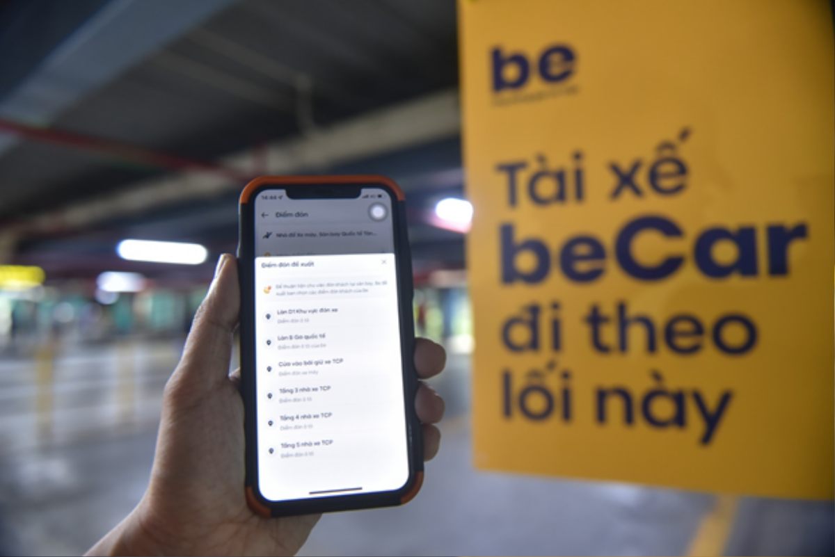 Năm mới điều mới: Có ngay làn D1 cho khách bắt xe Be tại Sân bay Tân Sơn Nhất Ảnh 1