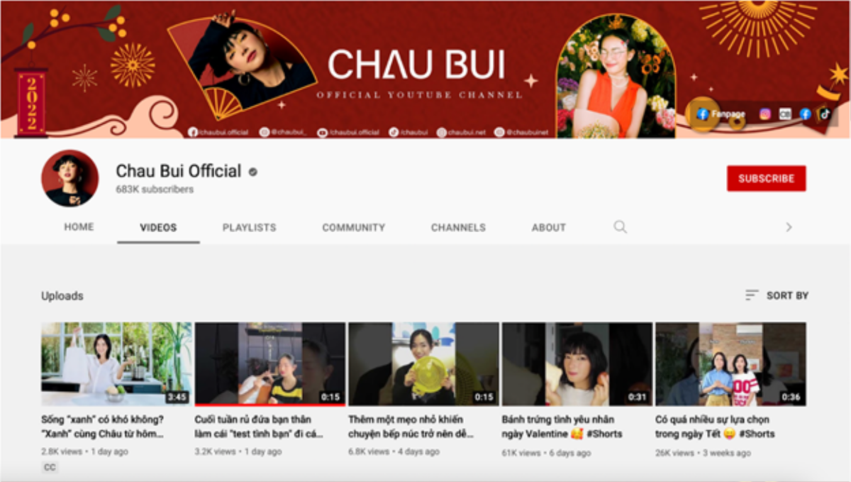 Kênh YouTube của Trấn Thành, Châu Bùi, Huỳnh Lập có tỉ lệ tăng trưởng vượt ngưỡng 100% trong thống kê tháng 1 Ảnh 4