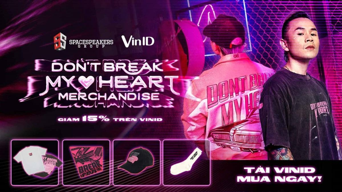 VinID hợp tác với Binz, độc quyền phân phối bộ sưu tập thời trang 'Don't Break My Heart' Ảnh 1