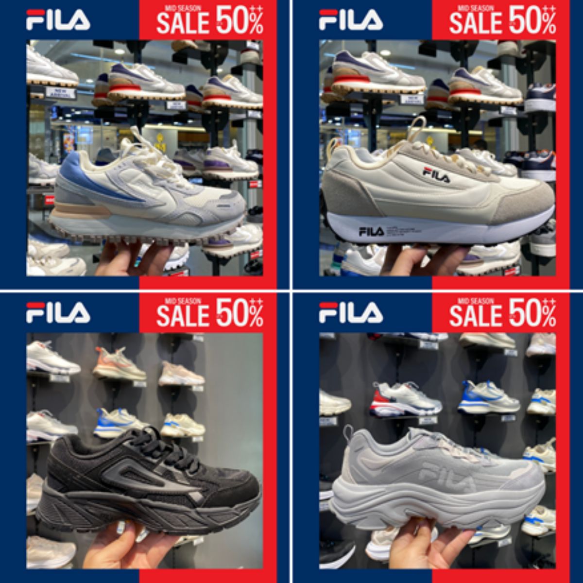 Chờ nửa đêm săn voucher không bằng 1 lần săn sale FILA Ảnh 2