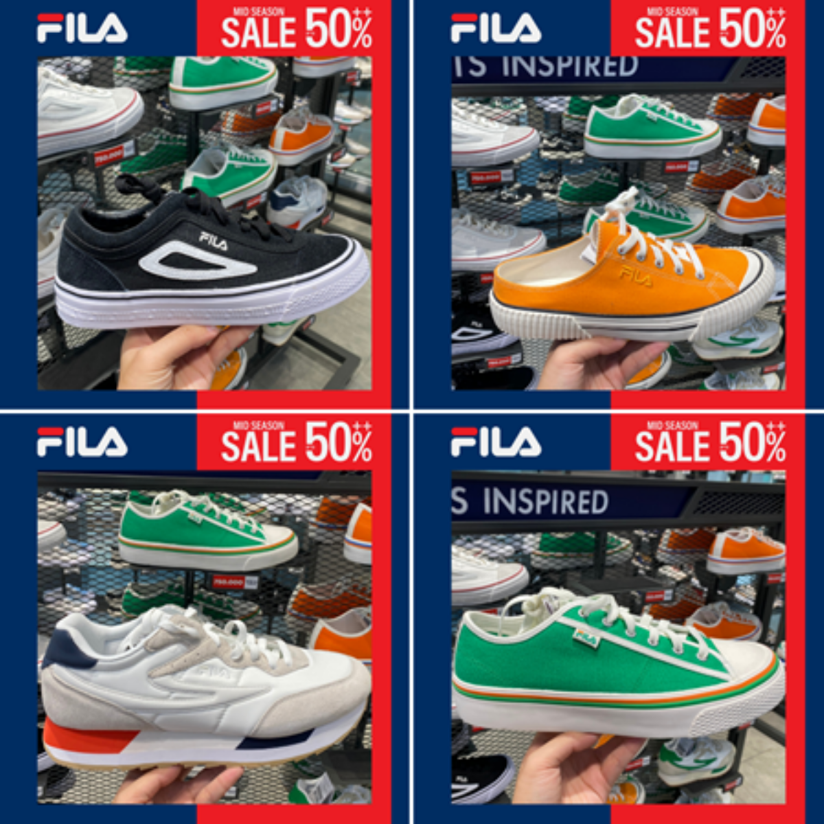 Chờ nửa đêm săn voucher không bằng 1 lần săn sale FILA Ảnh 1