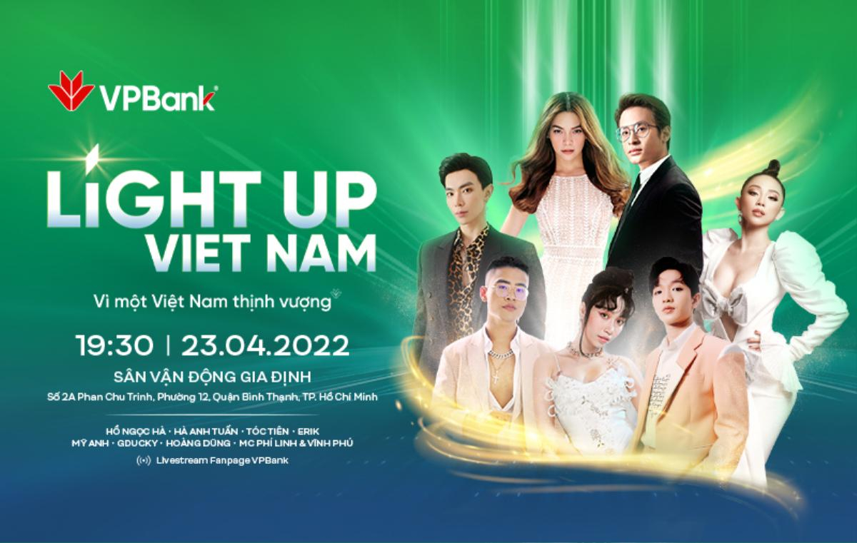 VPBank 'chiêu đãi' đại tiệc âm nhạc và ánh sáng Light Up Vietnam, mời dàn sao 'đỉnh chóp' Ảnh 1