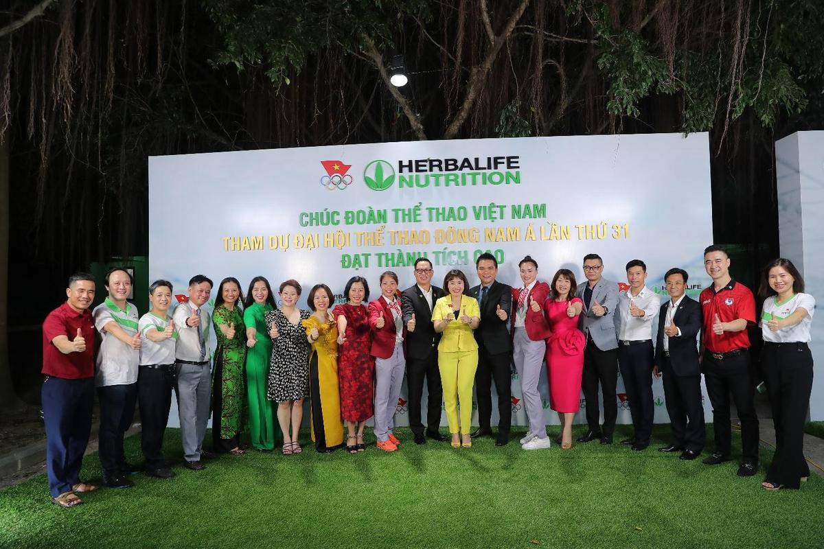 Herbalife Nutrition đồng hành cùng Ủy Ban Olympic Việt Nam tổ chức Lễ Xuất Quân cho Đoàn Thể Thao Việt Nam tham dự SEA Games 31 Ảnh 2