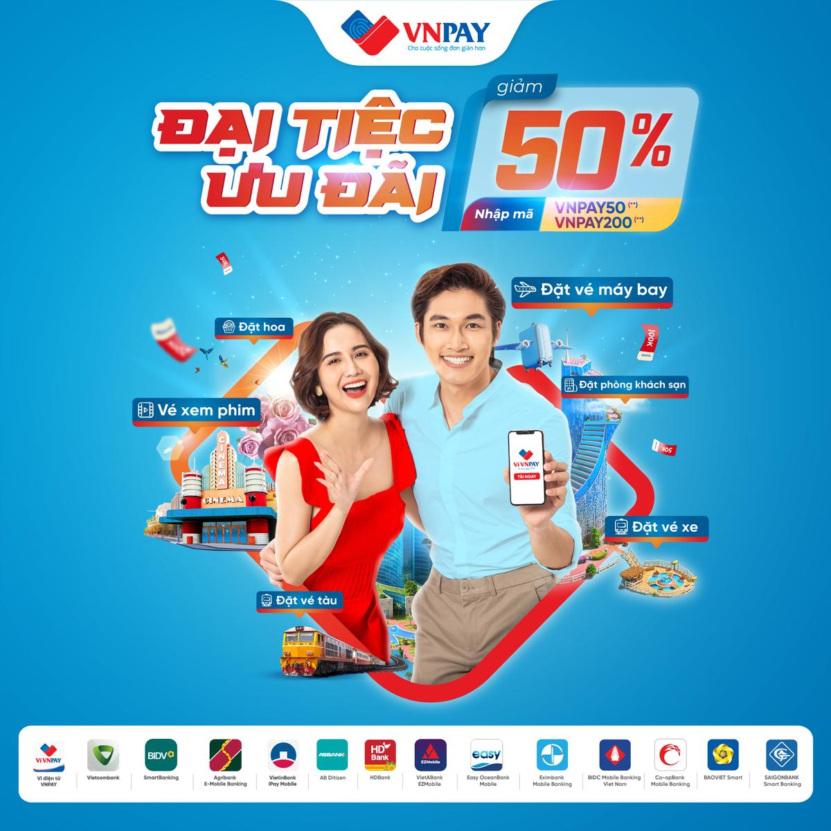 Nhanh tay chớp 'deal hời' đặt vé máy bay, tàu, xe, vé xem phim để được giảm ngay 50% Ảnh 2