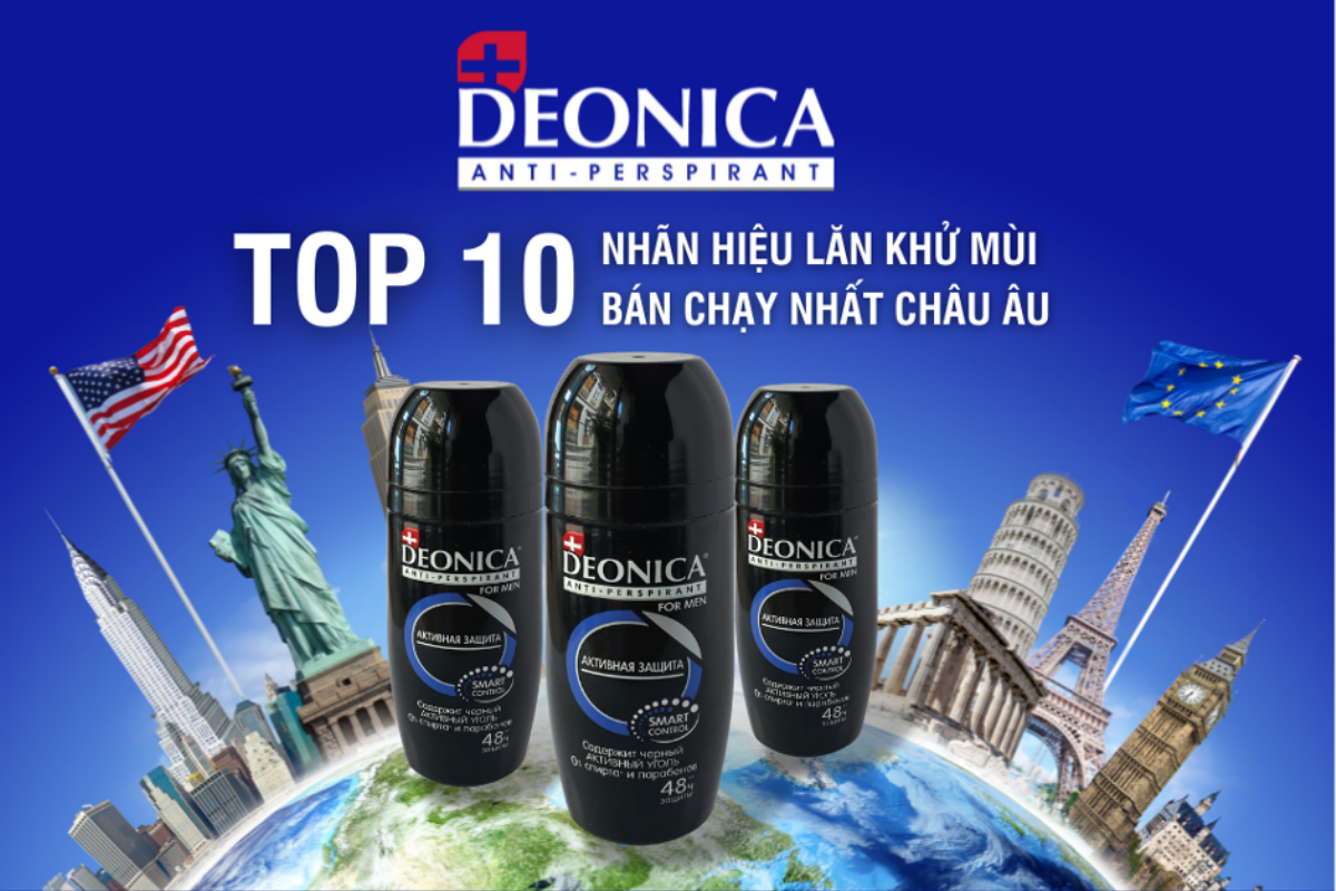 Lăn khử mùi Deonica - vì sao chỉ mất 5 năm để có chỗ đứng vững chắc trên thị trường Châu Âu? Ảnh 1