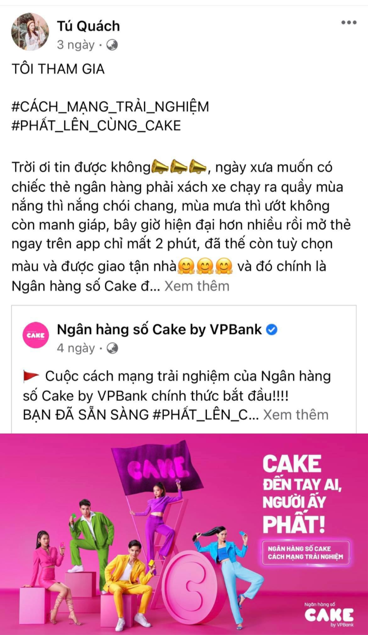 Hàng loạt hot girl, hot boy đồng loạt hưởng ứng chiến dịch mới của Ngân hàng số Cake, chuyện gì sắp xảy ra? Ảnh 6