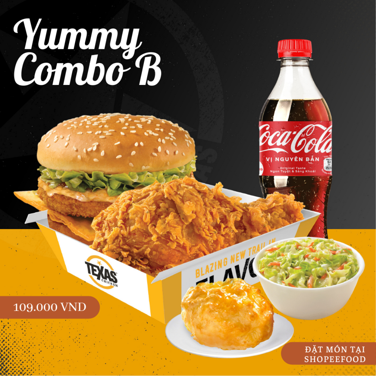 Đại tiệc cùng Texas với Yummy Combo giá chỉ từ 109.000 đồng Ảnh 3