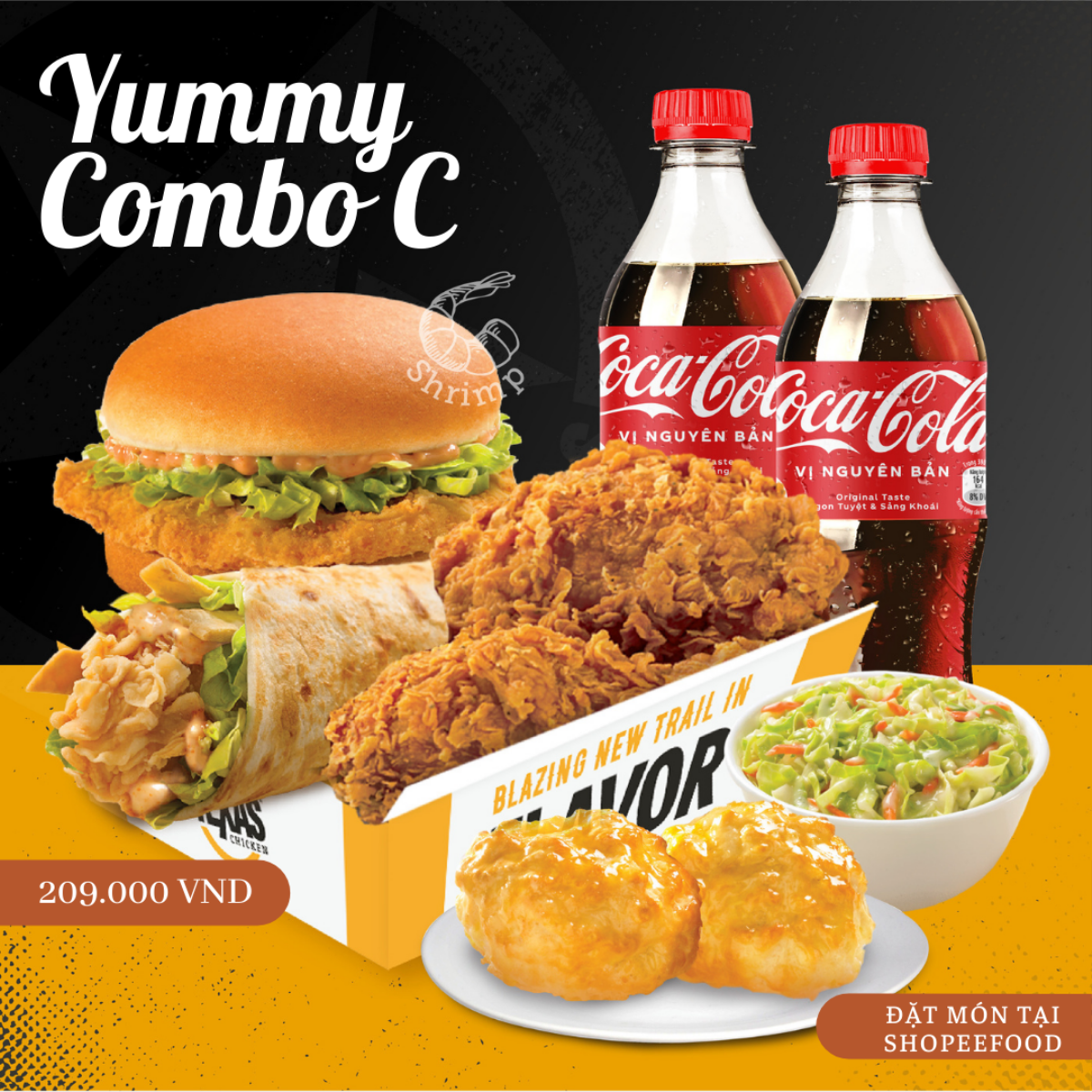 Đại tiệc cùng Texas với Yummy Combo giá chỉ từ 109.000 đồng Ảnh 4