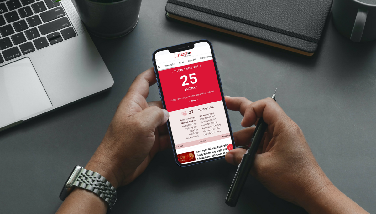'Nhìn trước tương lai' với Lịch ngày TỐT Ảnh 3