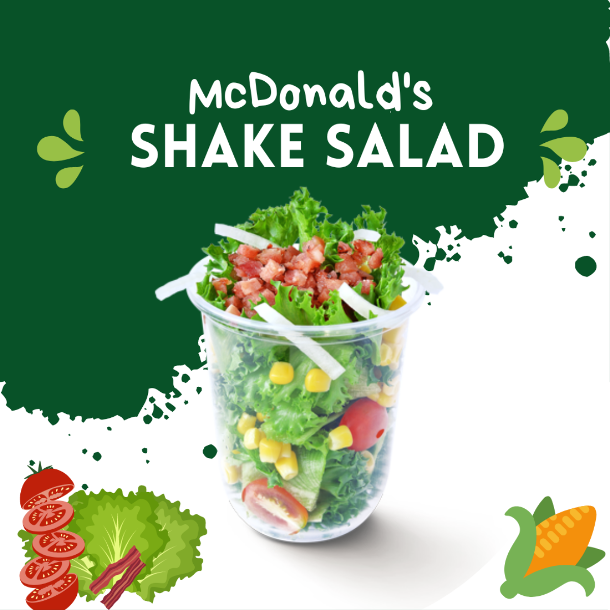 McDonald's tặng bạn salad 0 đồng, ăn gà rán vẫn nhớ 'healthy & balance' Ảnh 2