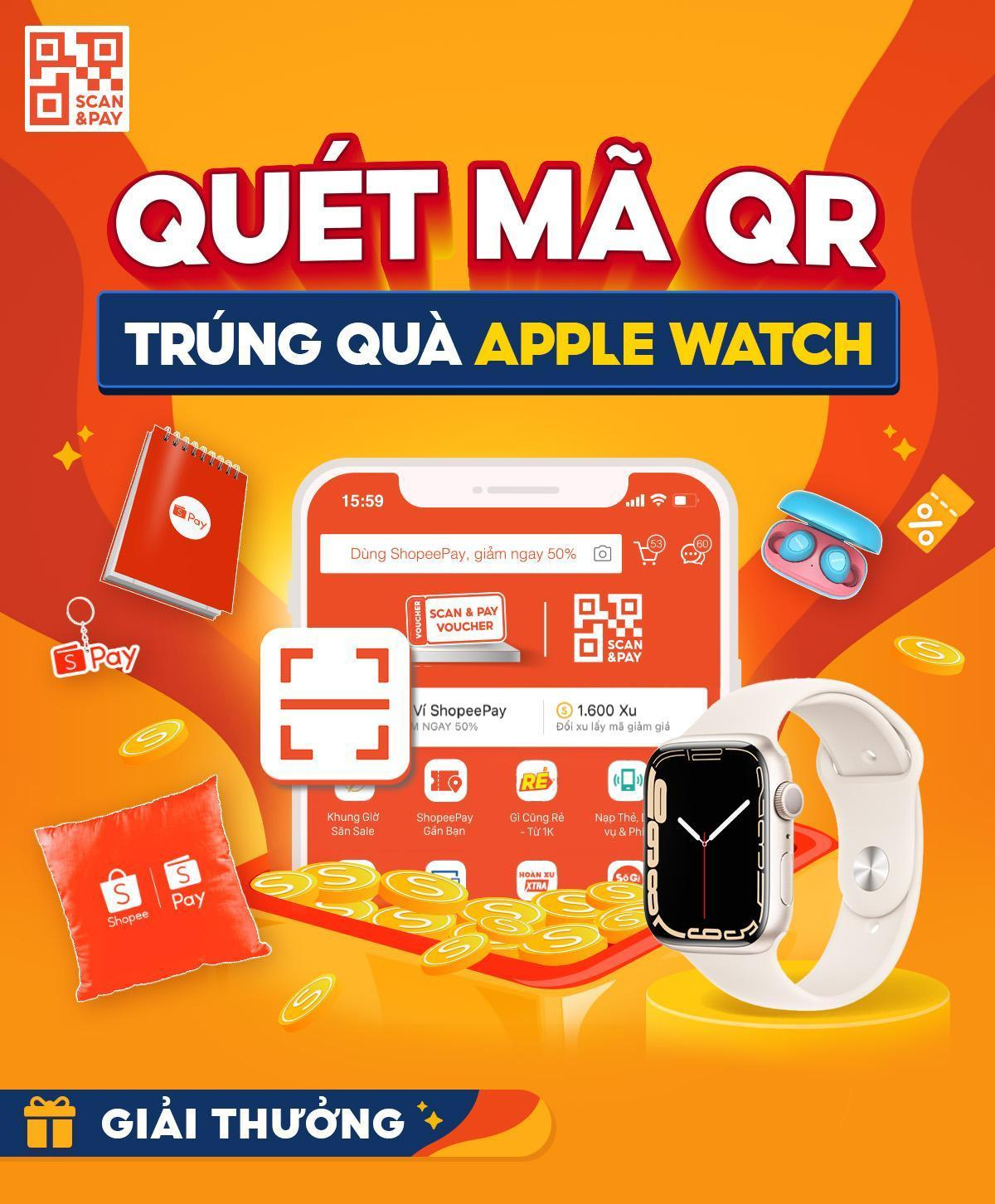 9.9 ShopeePay tung cả tá mini game, luật chơi vẫn dễ nhưng quà thì cứ Apple Watch và voucher 999K làm tới thôi! Ảnh 2