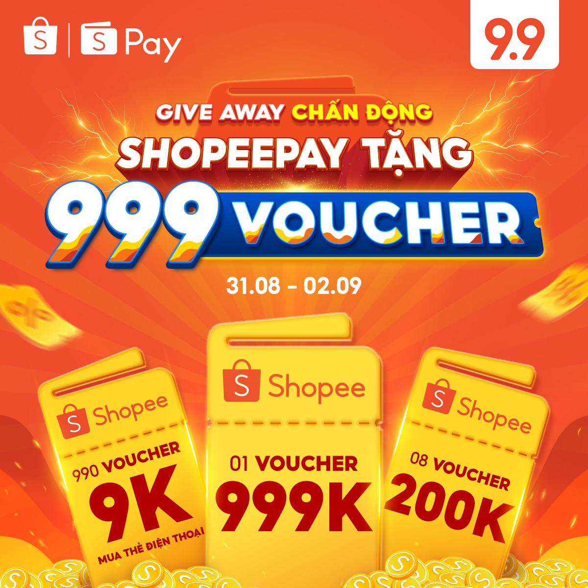 9.9 ShopeePay tung cả tá mini game, luật chơi vẫn dễ nhưng quà thì cứ Apple Watch và voucher 999K làm tới thôi! Ảnh 1