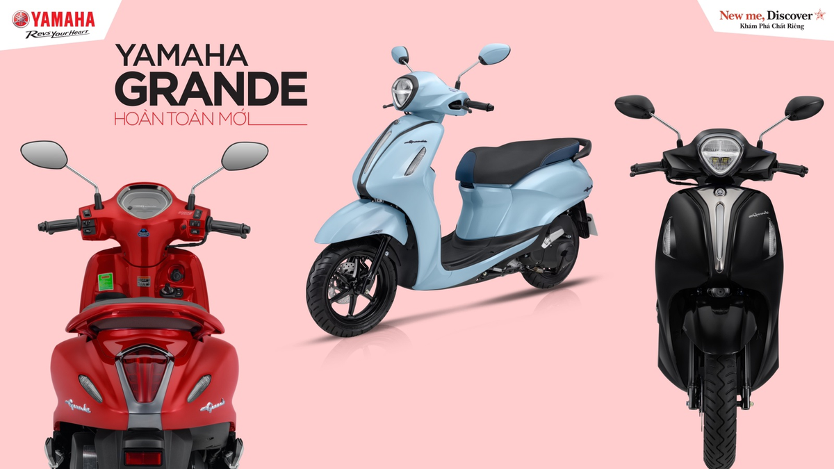 Lý do các cô nàng hiện đại yêu thích Yamaha Grande Ảnh 1