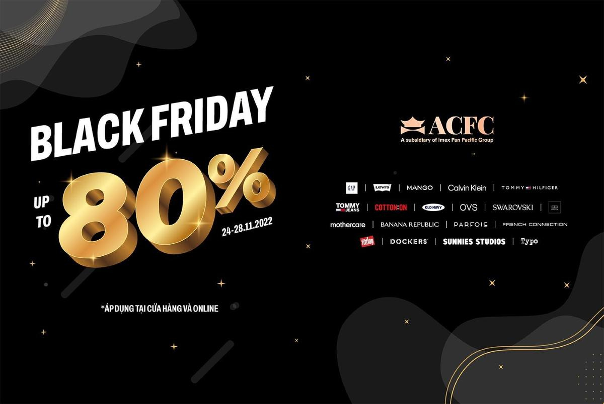 Bão Giá Tại Acfc Black Friday - Ưu Đãi Lên Đến 80% Với Giá Chỉ Từ 199k Ảnh 1