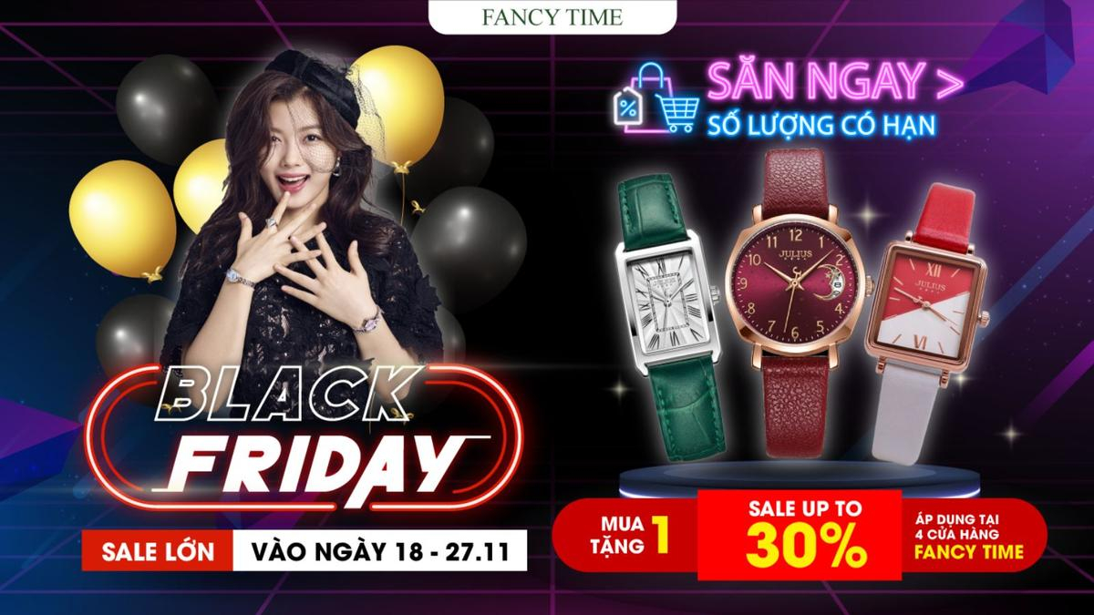 The Julius lên "dây cót" chuẩn bị mùa SALE BLACKFRIDAY náo nhiệt Ảnh 1