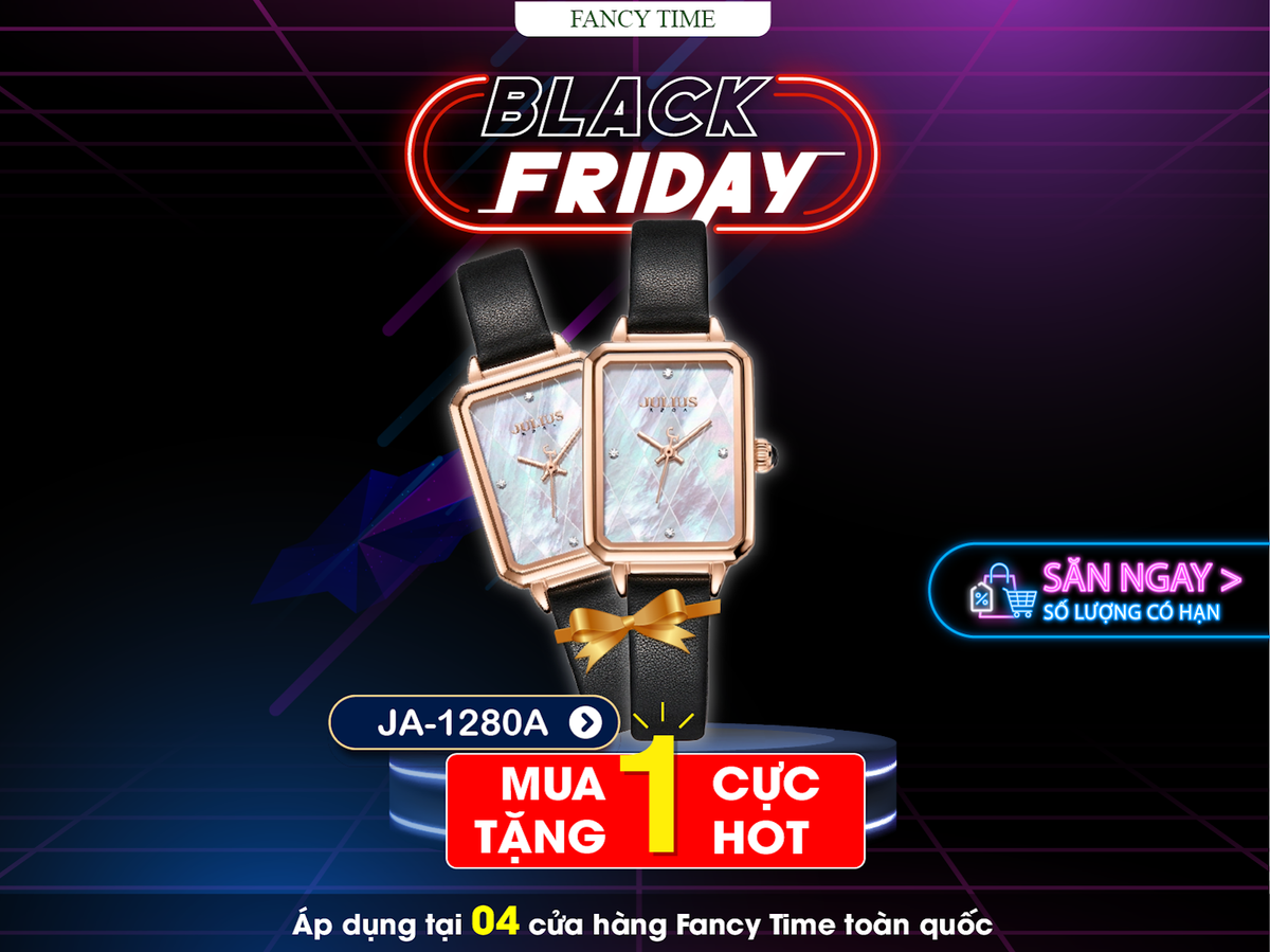 The Julius lên "dây cót" chuẩn bị mùa SALE BLACKFRIDAY náo nhiệt Ảnh 5