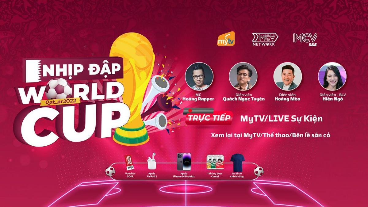 Cuồng nhiệt World Cup không thể bỏ qua các shows thể thao độc quyền trên Truyền hình MyTV Ảnh 1