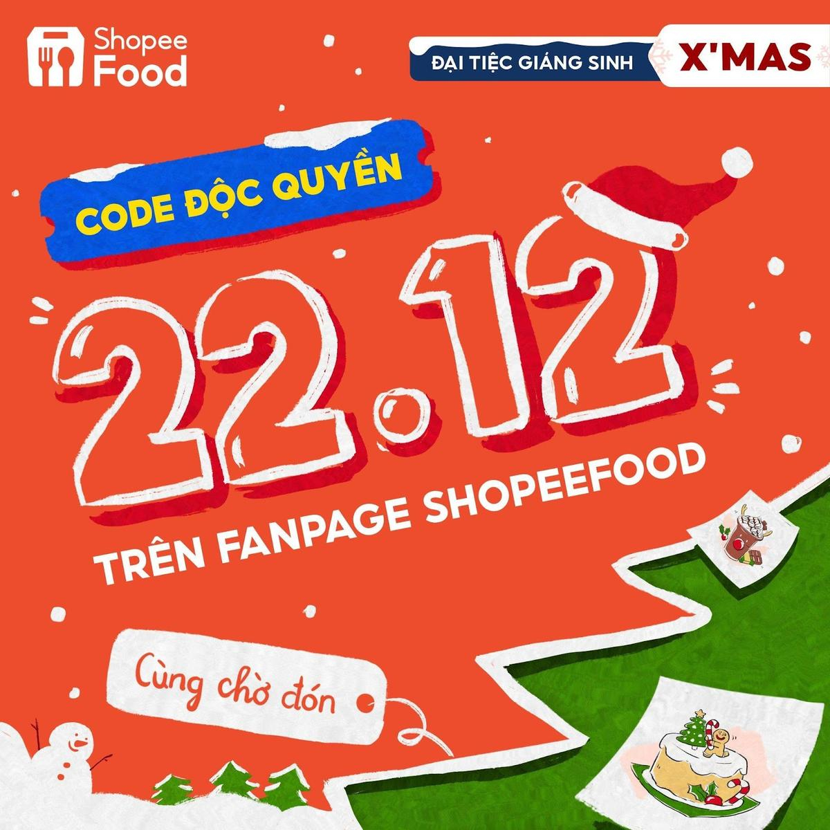 Tưng bừng đón Giáng Sinh, nhận quà “mỏi tay” suốt tuần từ ShopeeFood Ảnh 2