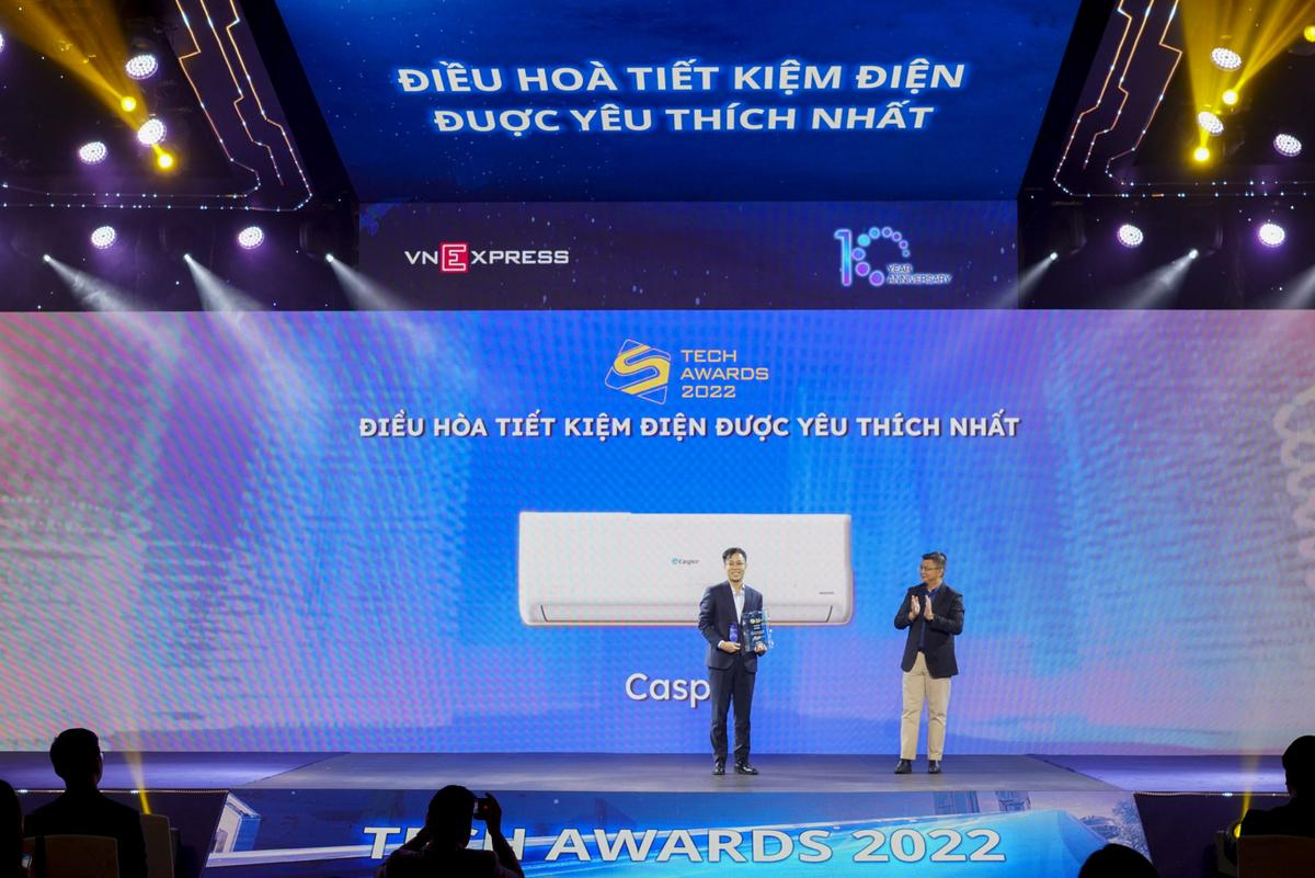 Casper việt nam được vinh danh 'điều hòa tiết kiệm điện được yêu thích nhất' tại tech awards 2022 Ảnh 1