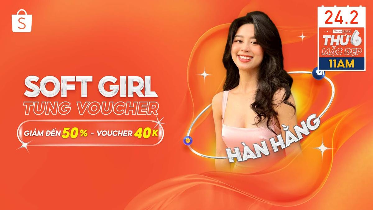 Cùng Hàn Hằng khám phá vũ trụ thời trang chanh sả mà không lo cháy ví với Shopee Live Ảnh 1