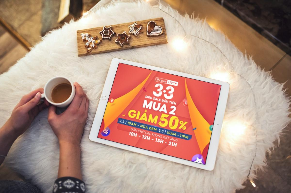 Mua 2 giảm 50%, chuyện khó tin nhưng thật chỉ có tại Shopee Live hôm nay Ảnh 1