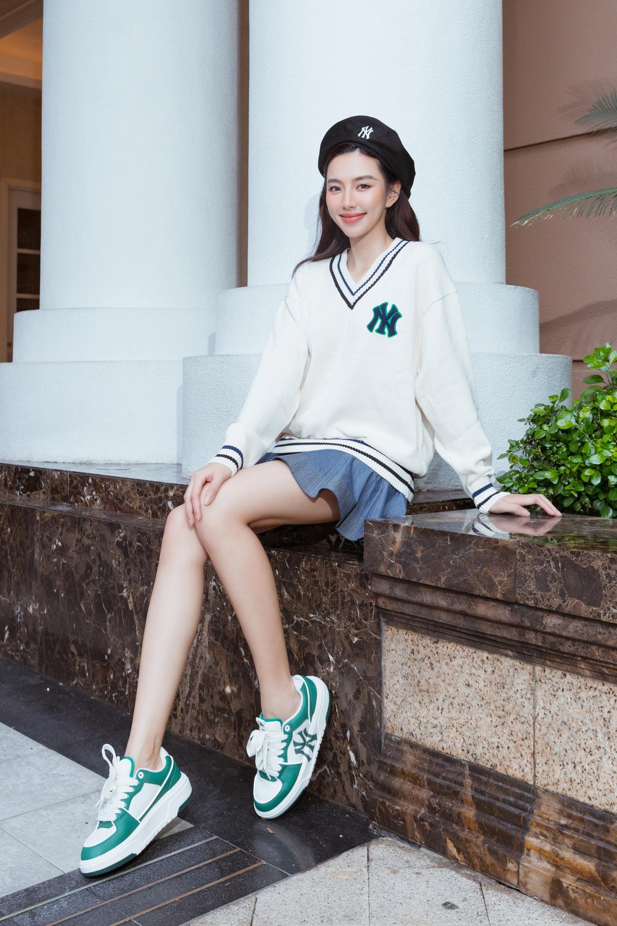 Mê mệt phong cách Preppy nữ sinh học đường được Thùy Tiên lăng xê Ảnh 3