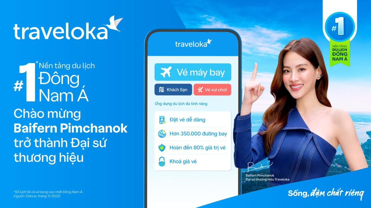 Fan chị đẹp Thái Lan đã biết chưa: Baifern Pimchanok là tân đại sứ thương hiệu của Traveloka Ảnh 1