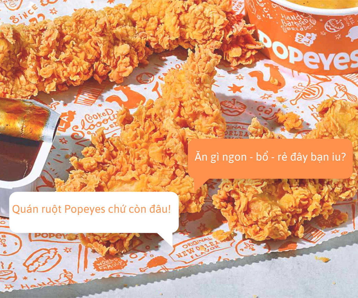 Giải mã sức hút Popeyes: chẳng những ngon - bổ - rẻ mà còn cực 'yêu chiều' ví tiền Ảnh 1