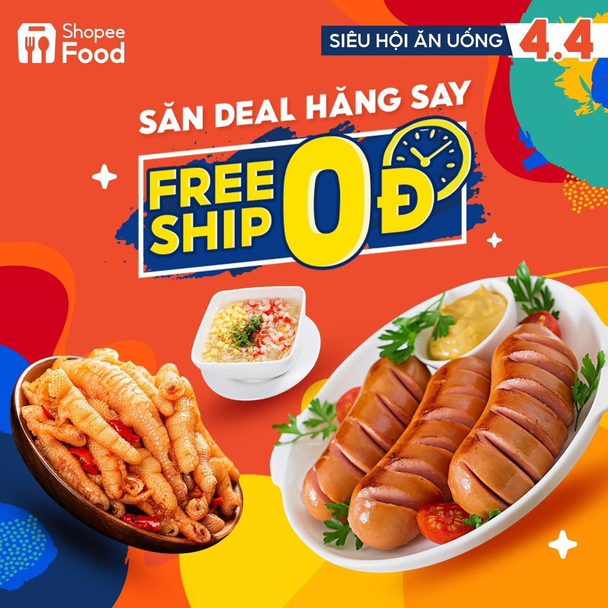 Ăn phủ phê với các món ngon tại '4.4 - Siêu hội ăn uống' của ShopeeFood Ảnh 2