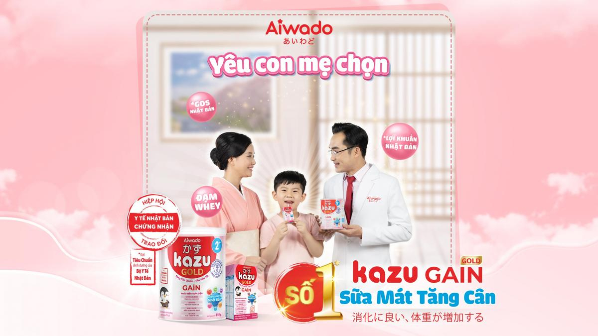 Vì sao nhiều mẹ bỉm sữa tin dùng Kazu Gain Gold thương hiệu số 1 sữa mát tăng cân Ảnh 1