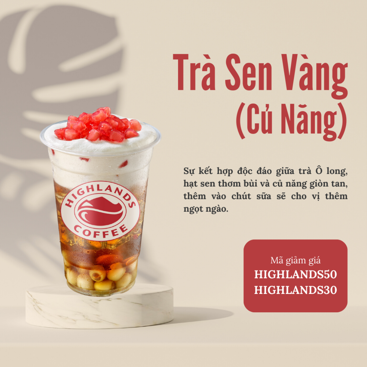 Highlands Coffee ra mắt món mới, chơi lớn khao người dùng ShopeeFood deal uống trà, cà phê chỉ 1 đồng Ảnh 3