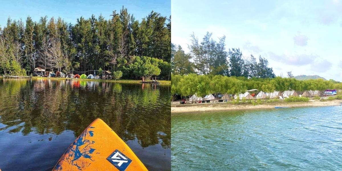 Hoa khôi Khánh Hòa - Mai Hải Anh vi vu tại Camping Rừng & Biển ở Hồ Cốc Ảnh 6