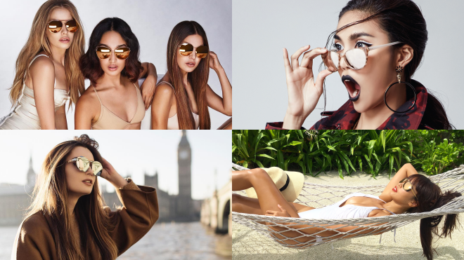 Kính Linda Farrow gương phủ vàng: Biểu tượng xa xỉ của thời trang Ảnh 2