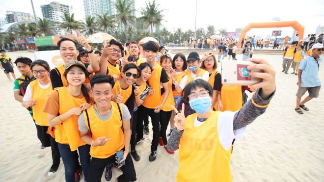 Giới trẻ Đà Nẵng cháy hết mình cùng sắc cam Vietnamobile Ảnh 2