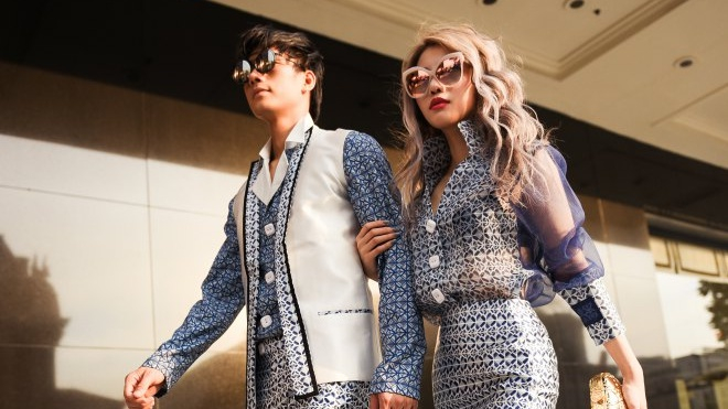 Ngắm street style đẳng cấp từ đầu đến chân với biến tấu Orphic Collection của Claret Giang Lê và Nhan Phúc Vinh Ảnh 2