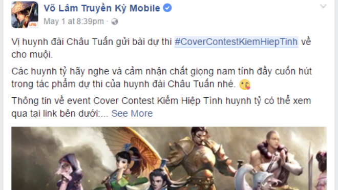 Game thủ Võ Lâm Truyền Kỳ Mobile thi nhau khoe giọng Ảnh 2