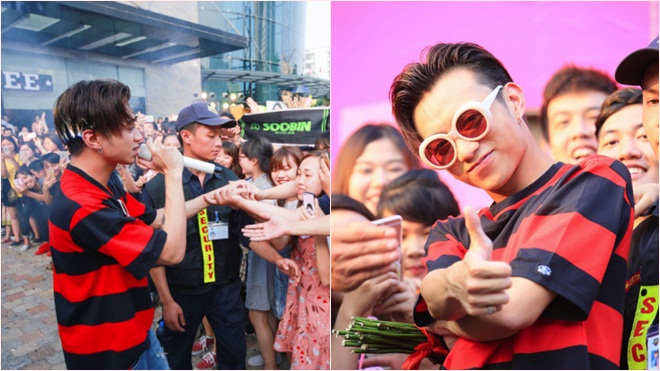 Bất ngờ tung hit mới, Soobin Hoàng Sơn 'gây bão' fan Hà Nội Ảnh 2