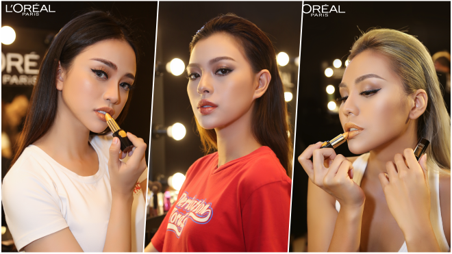 Phong cách Vàng Gold ánh kim 'phủ sóng' Hậu trường The Face tập 2 Ảnh 2